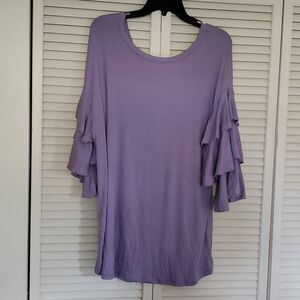 ISABEL MATERNITY lavender top
